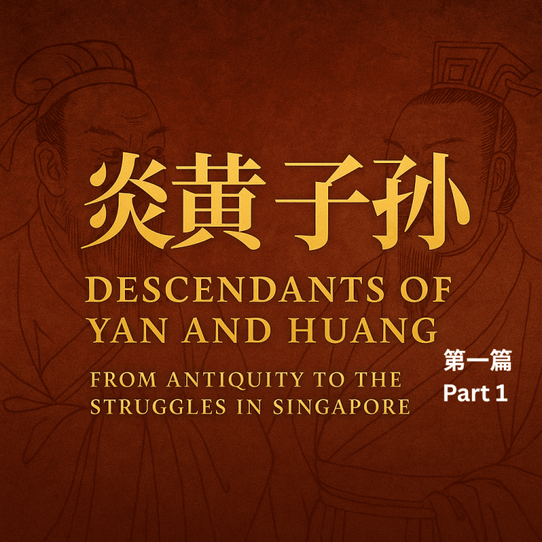 #67 第一篇：炎黄子孙的历史镜鉴：从上古争霸到当代新加坡的姓氏博弈 #67 Part 1： The Legacy of Yan and Huang: Are We Still Living Their Ancient Rivalry Today?