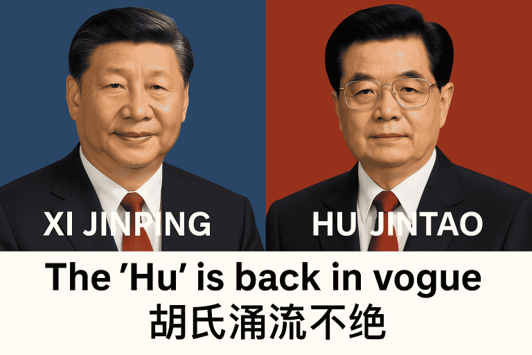 #84 When Xi Jinping Echoes Hu Jintao: A Subtle Signal in an Uncertain Era
