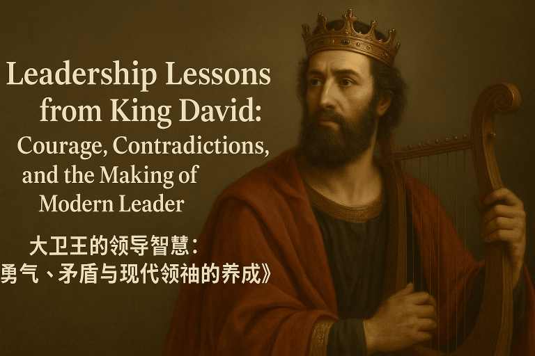 #102 Leadership Lessons from King David: Courage, Contradictions, and the Making of a Modern Leader 大多数领导者的故事始于权力。